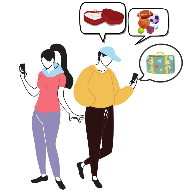 ターゲット層を絞っている画像