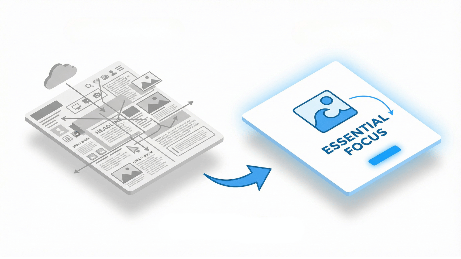 引き算で伝えるデザイン