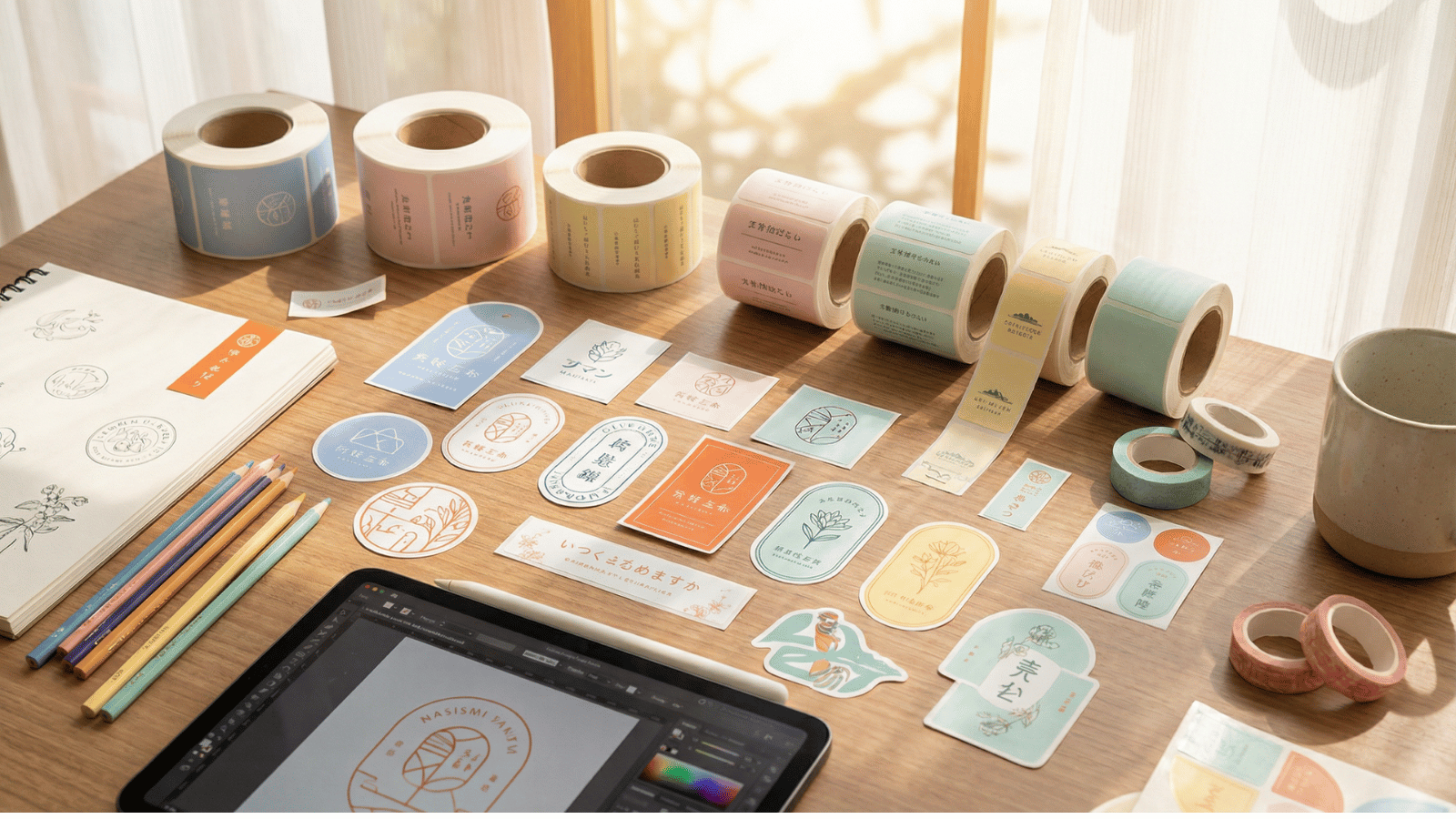 ステッカーの画像