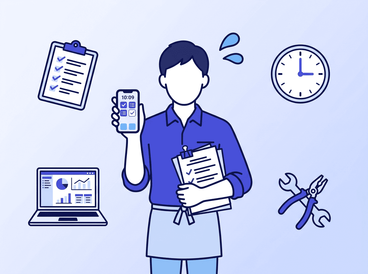 集客まで手が回らない