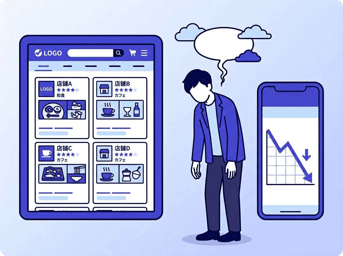 ポータル頼みの集客